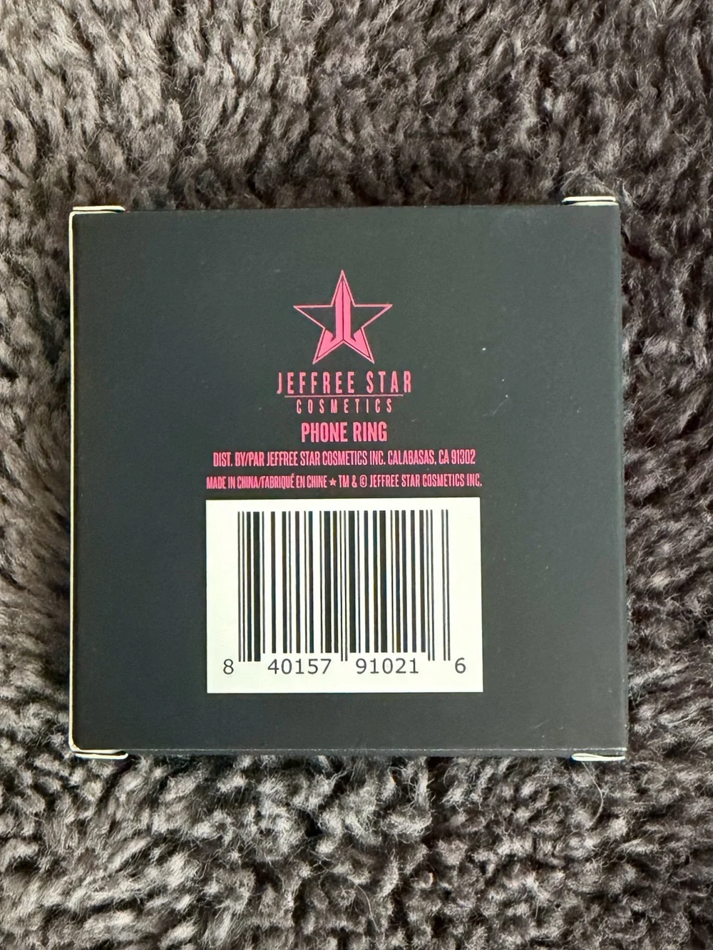 Jeffree Star Black Star Phone Ring Grip